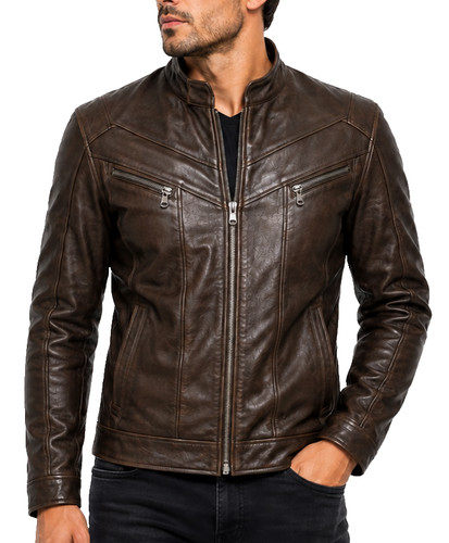 Giacca uomo vera - pelle, di