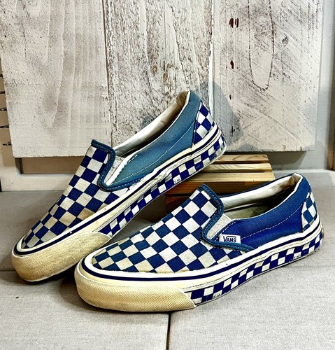 Scarpe slip vans - on, vintage