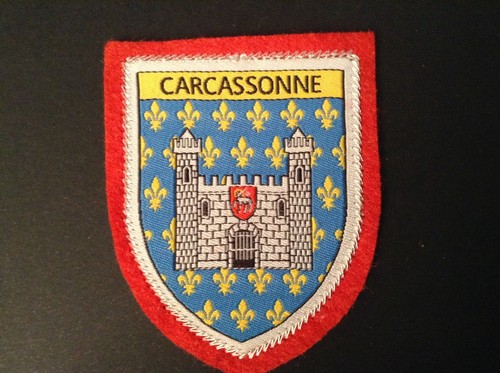 Carcassone toppa ricordo - carcassone,