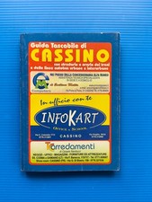 GUIDA TASCABILE DI CASSINO CON STRADARIO E ORARIO TRENI VINTAGE MONTECASSINO