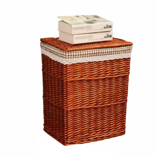 Grand panier rond - grand, tressé