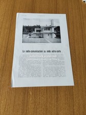 1931 LE RADIO COMUNICAZIONI SU ONDE EXTRA CORTE ESPERIMENTI D' EPOCA
