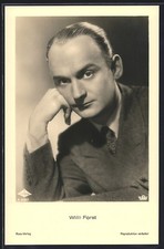 Willi Forst, Ritratto