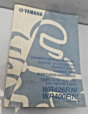 YAMAHA WR 426F WR 400F MANUALE