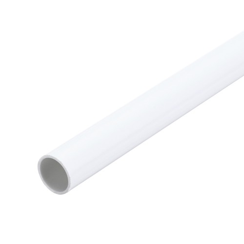 2pcs white pvc - white, 12mm