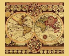 Planisfero Storico Stampa in