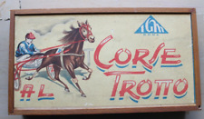 GIOCATTOLO D'EPOCA CORSE AL TROTTO IGM ROMA ANNI 60