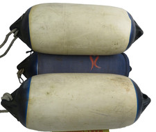 lotto di 3 parabordi respingenti per barca motoscafo POLYFORM US Kent Made USA