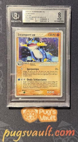 Swampert holo team magma - swampert,