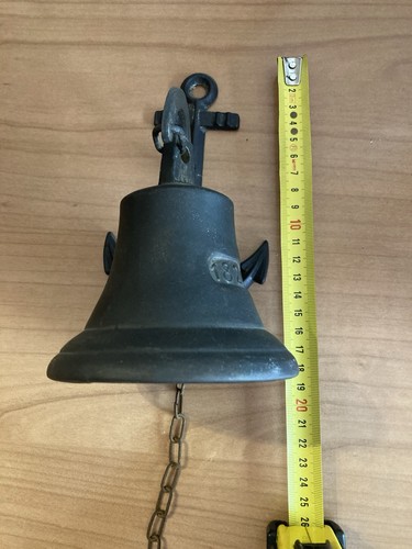 Campana antica bronzo con - in,