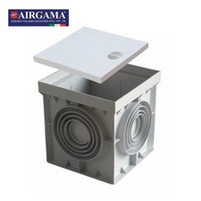 POZZETTO IN PVC GRIGIO CON