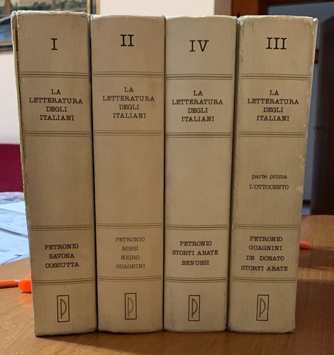 Letteratura degli italiani - la,
