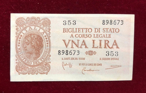 Regno italia lira - 1,