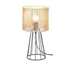 Lampada in Metallo e Corda