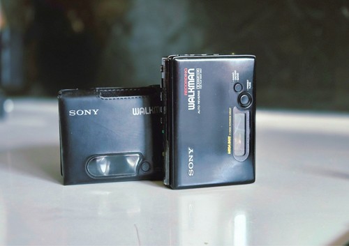 Registratore radio walkman - radio,