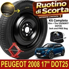 Ruotino scorta peugeot - 17",