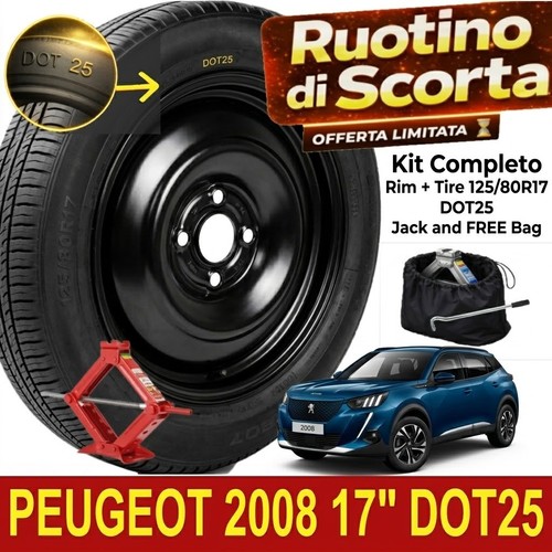 Ruotino scorta peugeot - ruotino,