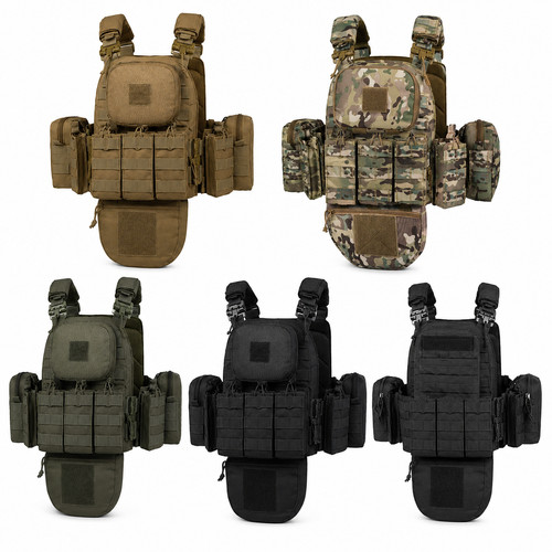 Gilet tattico portatarga molle - tattico,