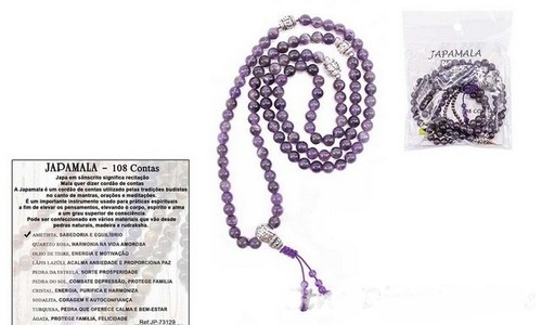 Collana mala pietra di - pietra,