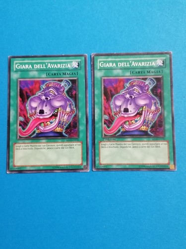 Yugioh giara dell - giara, avarizia
