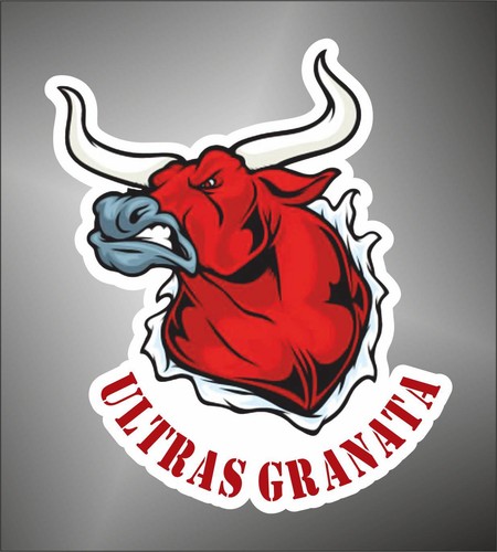 Adesivo toro torino - , granata