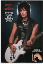 Poster vintage Joan Jett 1984