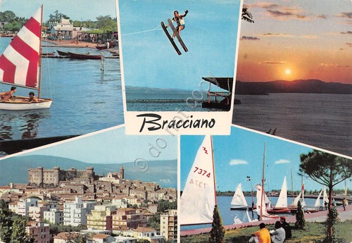 Cartolina bracciano vedute - cartolina,