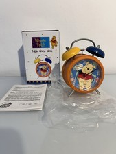 Orologio Vintage SVEGLIA DISNEY ORIGINALE NUOVA Winnie the Pooh