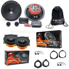 Kit 6 Casse Altoparlanti Hertz Anteriori e Posteriori per Fiat Grande Punto