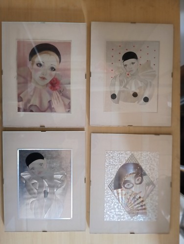 Quadro pierrot quadri - n.4,