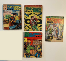 LOTTO 4 ALBI FUMETTI MASCHERA NERA RACCOLTA MIGNON 11 40 NUOVA SERIE 18 31