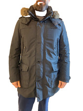 Giacca parka Dekker Birmingham nero con cappuccio staccabile 