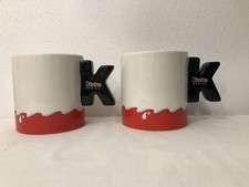 FERRERO KINDER DESIGN TAZZA MUG LOTTO  2 PEZZI