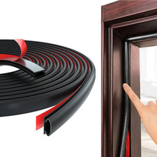 Guarnizione Finestra, 6M Guarnizione Porta Blindata Autoadesiva in Gomma, Forte 