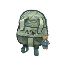 Doll zaino verde pezza - doll,