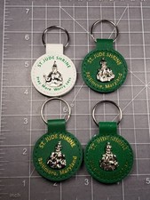 Lot Of 4 Keychain Saint Jude