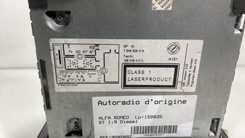 Autoradio originale alfa romeo - originale,