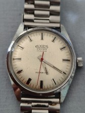 Vintage Watch Men’s Axes Extra 17 Rubis Swiss Made Rare Watch As 1082