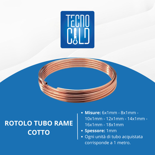 Tubo rame cotto tubi per - tubo,
