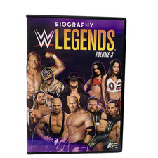 BIOGRAPHY: WWE LEGENDS, VOLUME 3 (DVD) NEW (NOT SEALED)