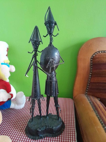 Statuette sculture ferro - statuette,