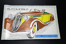 Modello Automobile Catalogo