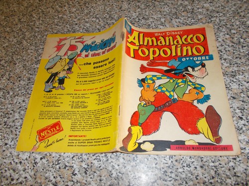 Almanacco topolino 1956 39 - topolino, n.39