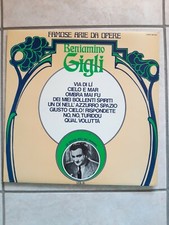 Vinile Beniamino Gigli Famose