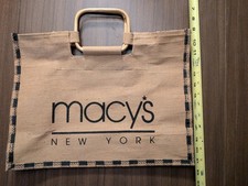 Borsa shopping vintage Macy's