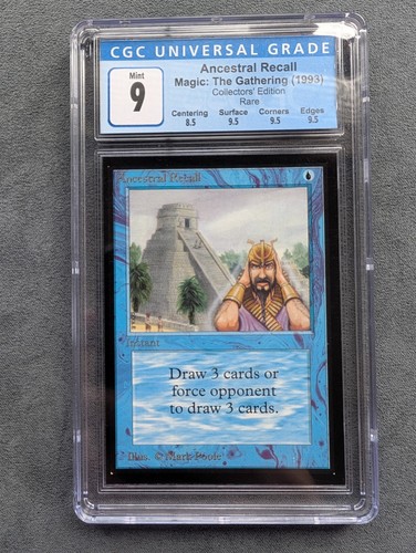 Ancestral recall cgc graded - ancestral,