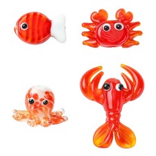 8pz Perline Granchio Lampwork