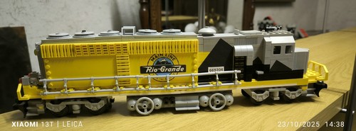 Lego train moc - lego, locomotive