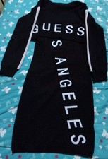 Abito in Maglia Nera Guess