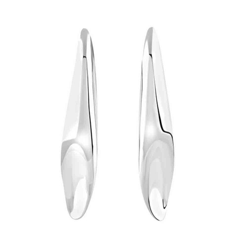 Orecchini donna acciaio silver - orecchini,